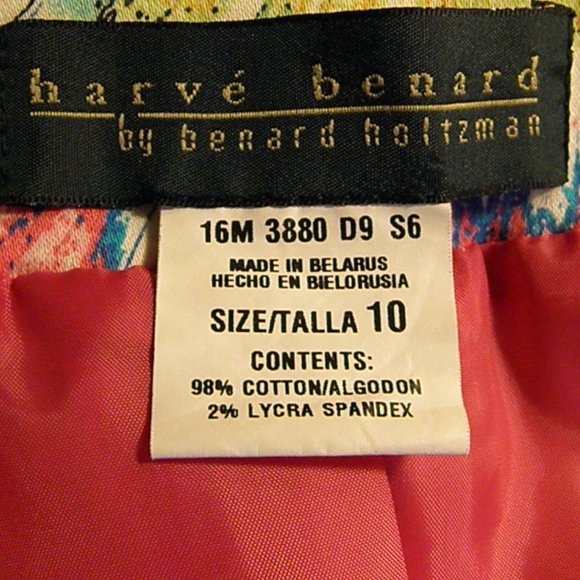 Harvé Bernard Vivacious Spring Blooming Floral Jacket - Picture 13 of 13